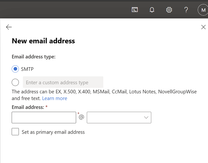 Screenshot of setting primary SMTP email address in Exchange Online.png