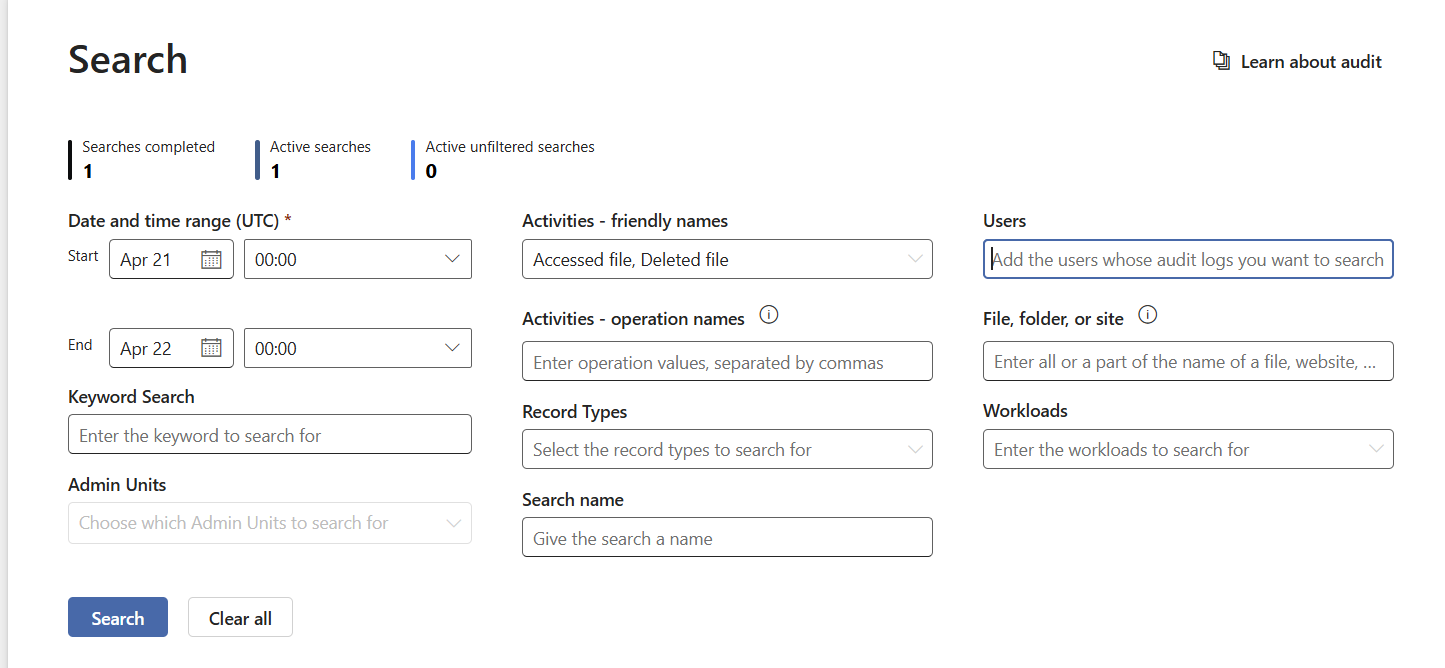 Screenshot of New Audit Search.png